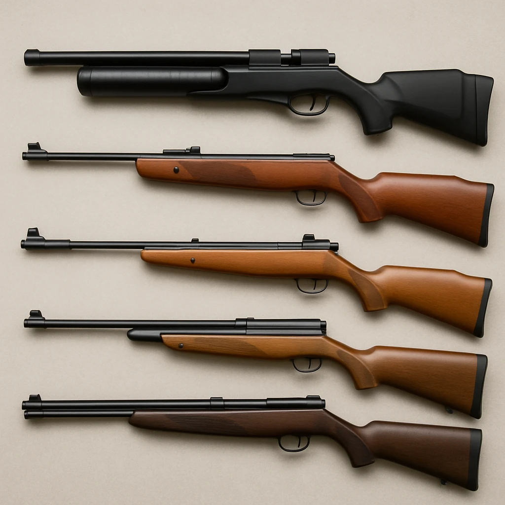 Jakie są rodzaje karabinów pneumatycznych?