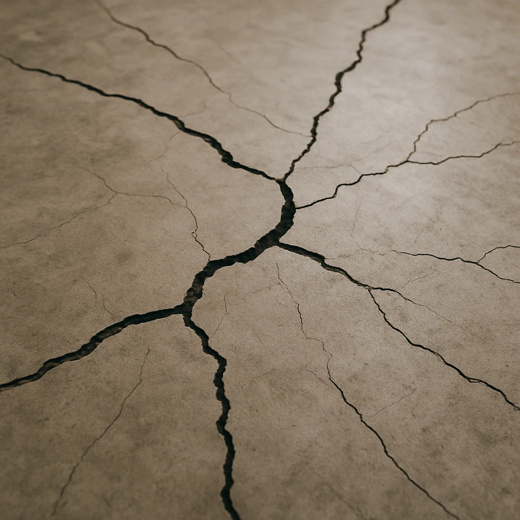 Skąd biorą się pęknięcia w posadzce?